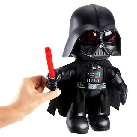 Star Wars - Peluche Dark Vador A Fonctions - Peluche - 3 ans et + NOIR 5 - vertbaudet enfant 