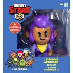 Jouet-Brawl Stars® - 1 Figurine Articulée 16,5 cm - Lot #1 - Figurines de Collection - Jeux Vidéos - Lansay