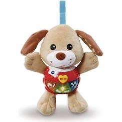 Jouet-Premier âge-Peluches-VTECH BABY - Peluche Interactive Enfant - Chant'toutou Brun