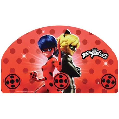 Fun house miraculous ladybug porte manteau pour enfant h.37 x l.21.5 x p.68 cm ROUGE 3 - vertbaudet enfant 