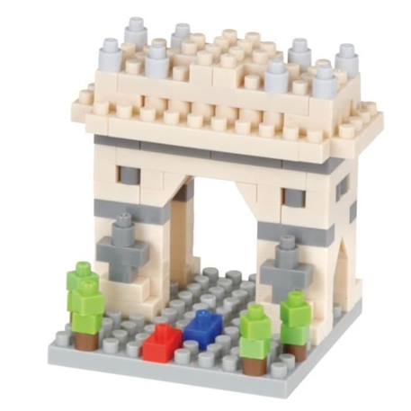 Jouet de construction - NANOBLOCK - NBC-340 - Arc de triomphe mini - 140 pièces - Beige BLANC 1 - vertbaudet enfant 