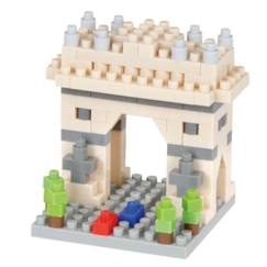 Jouet de construction - NANOBLOCK - NBC-340 - Arc de triomphe mini - 140 pièces - Beige  - vertbaudet enfant