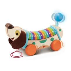 Jouet-Premier âge-VTECH BABY - Play Green - Mon Chien ABC Interactif (Jouet Bois FSC®)