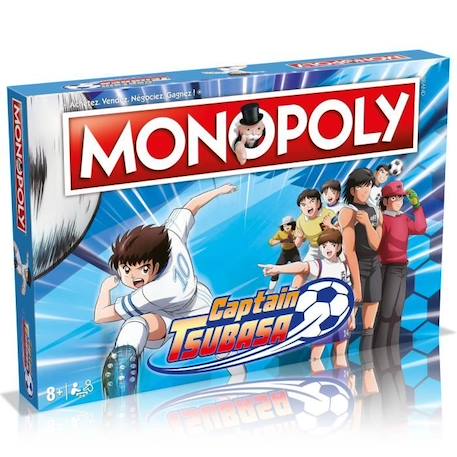 MONOPOLY Captain Tsubasa - Olive et Tom - Jeu de société BLEU 1 - vertbaudet enfant 