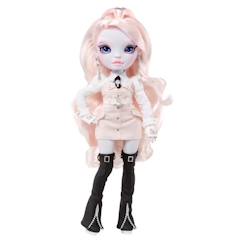 Rainbow High S3 Shadow High - Poupée 27 cm Karla Choupette (Rose) - 1 tenue + accessoires et support pour poupée  - vertbaudet enfant