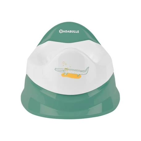 Badabulle Pot d'apprentissage avec cuvette amovible, Antidérapant, Assise ergonomique VERT 3 - vertbaudet enfant 