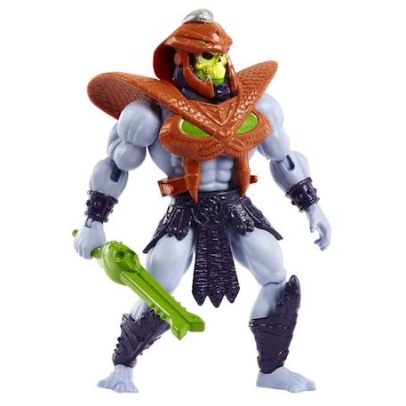 Figurine Skeletor à fonctions - Les Maîtres de l’Univers - MATTEL - 14cm - 16 points d’articulation BLANC 5 - vertbaudet enfant 