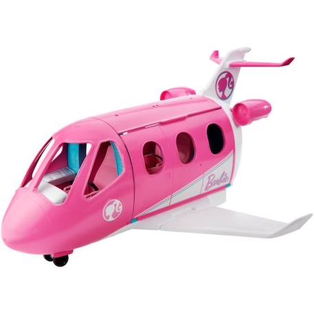 Barbie - L'Avion de Rêve avec mobilier et Rangement - Plus de 15 accessoires - 58cm - Dès 3 ans ROSE 2 - vertbaudet enfant 