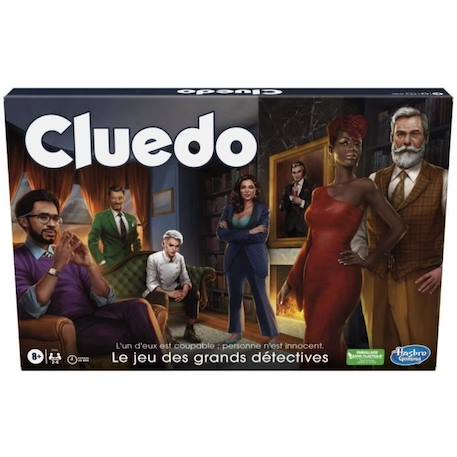 Cluedo Classic Refresh - Jeu de société de réflexion et stratégie - nouvelle version - Dès 8 ans BLANC 5 - vertbaudet enfant 