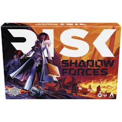 Jouet-Jeux de société-Jeux classiques et de réflexion-Risk Shadow Forces, jeu de stratégie, jeu de société Legacy familial et adultes, dès 13 ans, 3 à 5 joueurs, Avalon Hill