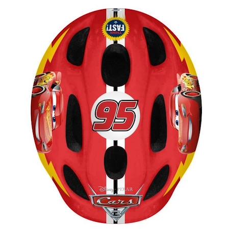 Casque ajustable CARS - STAMP - Taille S - Pour enfant à partir de 3 ans - Garantie 2 ans ROUGE 4 - vertbaudet enfant 