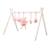 ROBA Portique d'eveil pour bébé - incl. set de pendentifs 'roba Style' rose – arche de jeu en bois massif laqué BLANC 1 - vertbaudet enfant 