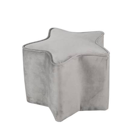 Pouf Enfant ROBA Lil Sofa en Velours - Forme Étoile - Gris GRIS 1 - vertbaudet enfant 