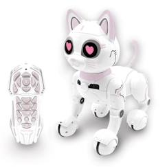 Jouet-Jeux éducatifs-Robots-Robot chat Power Kitty - LEXIBOOK - Programmable, tactile, avec télécommande et contrôle gestuel