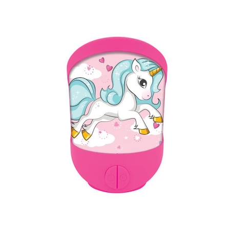 Veilleuse de chevet ou murale Licorne ROSE 1 - vertbaudet enfant 