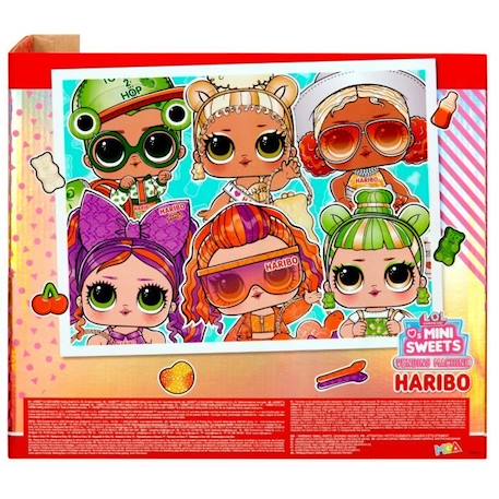 L.O.L. Surprise Loves Mini Sweets X Haribo PDQ - Poupée 7,5 cm + accessoires - Format distributeur de bonbon ROUGE 6 - vertbaudet enfant 