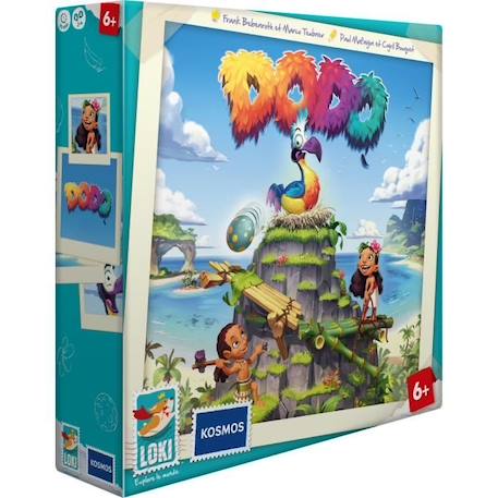 Jeu de société DODO - LOKI - Dès 6 ans - Coopératif - Ambiance BLANC 1 - vertbaudet enfant 