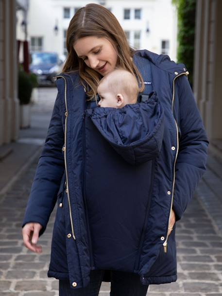 Manteau grossesse et de portage Maxime ENVIE DE FRAISE marine 5 - vertbaudet enfant 