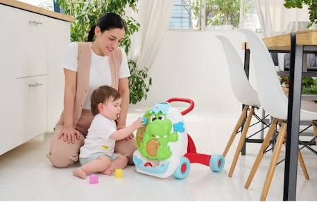 Aide à la marche Dino ECO + - CHICCO vert 4 - vertbaudet enfant 