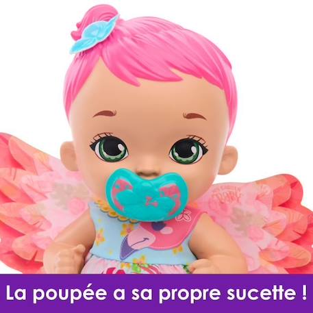 Poupée FLAMANT BOIT & PIPI ROSE - MY GARDEN BABY - HPD12 avec accessoires ROSE 2 - vertbaudet enfant 