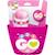 Set ludique STAMP - Corbeille + Bidon + Sonnette Rose - Skids Control ROSE 4 - vertbaudet enfant 