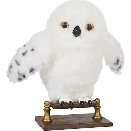 Harry Potter – Hedwige Enchantée – Peluche Interactive – Dès 5 ans – 30cm BLANC 1 - vertbaudet enfant 