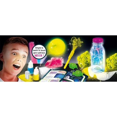 Génius Science - jeu scientifique - la science phosphorescente - LISCIANI NOIR 3 - vertbaudet enfant 