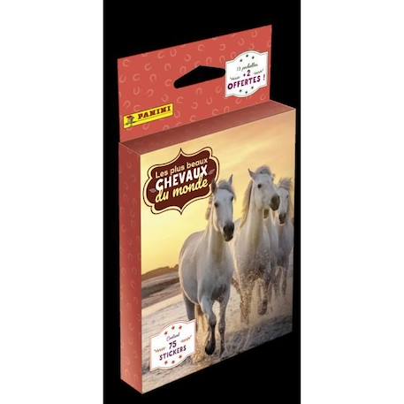 Stickers Chevaux - PANINI - Collection 2023 - Blister 13 pochettes + 2 offertes GRIS 1 - vertbaudet enfant 