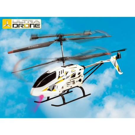 MONDO MOTORS - Hélicoptère télécommandé - Ultradrone H27 Celerity - Longueur 27cm BLANC 2 - vertbaudet enfant 