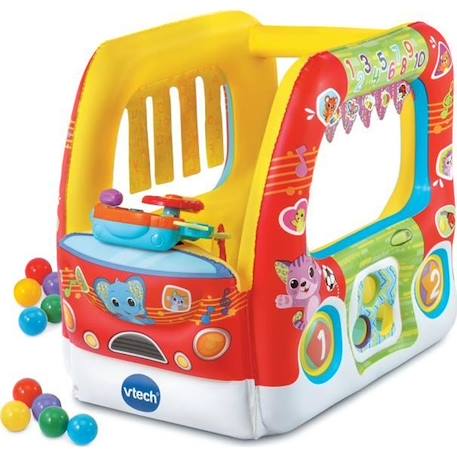 Aire de jeux - VTECH BABY - Super Tut Tut Cabane des Découvertes - Multicolore - Mixte - 9 mois+ ROUGE 1 - vertbaudet enfant 