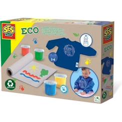 -Kit de peinture au doigt SES CREATIVE Eco - 100% recyclé pour bébé