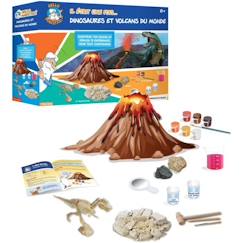 Jouet-Jeux éducatifs-Jeux scientifiques-Dinosaures et volcans du monde - HELLO MAESTRO