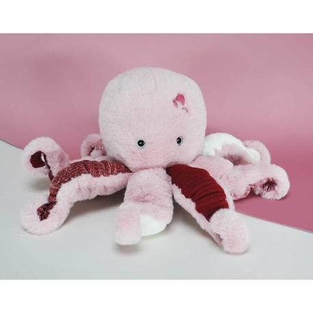 Peluche Pieuvre rose - HISTOIRE D'OURS - Plush - Intérieur - Bébé - 18 mois ROSE 2 - vertbaudet enfant 