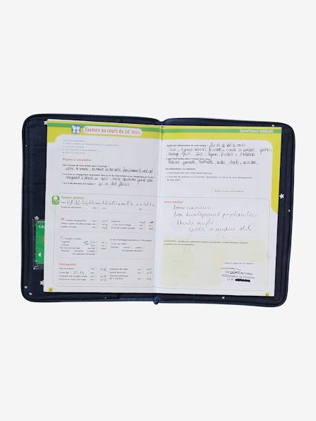 Protège carnet de santé écru+encre 8 - vertbaudet enfant 