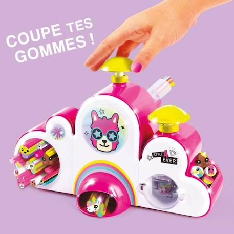 Gom'z Studio - Fabrique à gomme pour créer des bijoux - Canal Toys BLANC 4 - vertbaudet enfant 