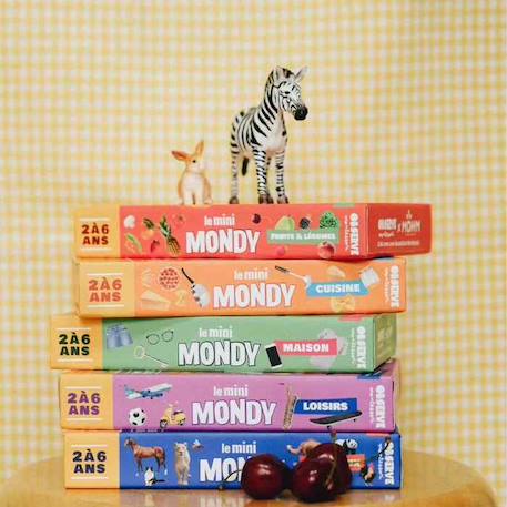 Mini-Mondy: un jeu de langage 10 en 1 pour découvrir de nouveaux mots autour de la maison VERT 6 - vertbaudet enfant 