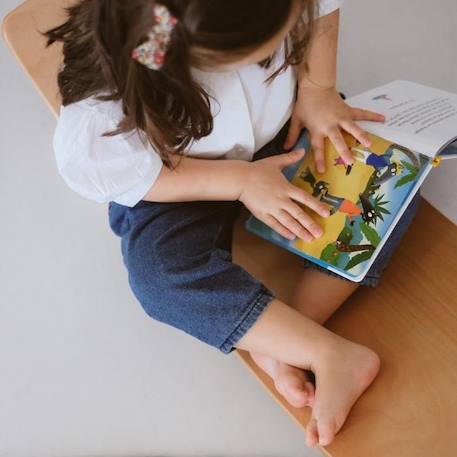 Planche d'équilibre et 10 cartes de yoga BEIGE 5 - vertbaudet enfant 