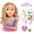 Tête à Coiffer Deluxe Raiponce Disney Princesses - Accessoires Inclus - Pour Enfant de 3 Ans et Plus - Violet VIOLET 1 - vertbaudet enfant 