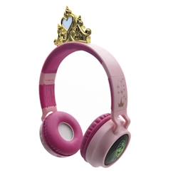 Jouet-Jeux éducatifs-Casque Bluetooth Disney Princesses avec effets lumineux