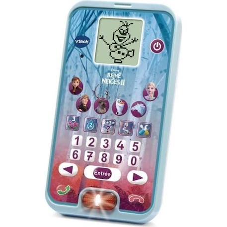 Smartphone éducatif VTECH - La Reine des Neiges 2 - 3-7 ans - Jeux éducatifs inclus BLEU 1 - vertbaudet enfant 