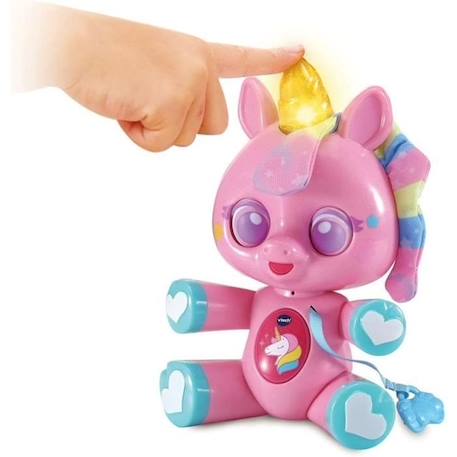 VTECH - Lovelies - Emmy, Mon Bébé Licorne Magique ROSE 6 - vertbaudet enfant 