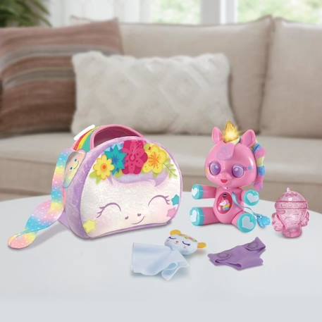 VTECH - Lovelies - Emmy, Mon Bébé Licorne Magique ROSE 2 - vertbaudet enfant 