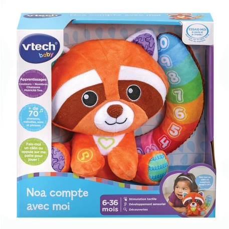 VTECH BABY - Noa Compte avec Moi ORANGE 3 - vertbaudet enfant 