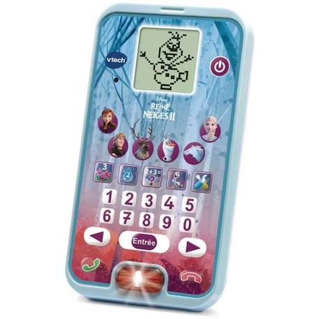 Smartphone éducatif VTECH - La Reine des Neiges 2 - 3-7 ans - Jeux éducatifs inclus BLEU 3 - vertbaudet enfant 