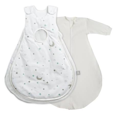 Gigoteuse bébé ROBA - AIR Plus - design Sternenzauber - 2 pièces BLANC 1 - vertbaudet enfant 