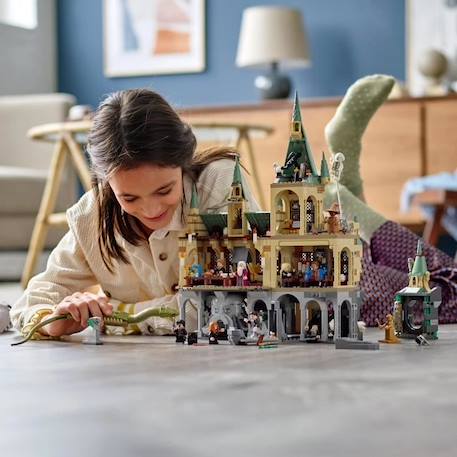 LEGO® 76389 Harry Potter™ La Chambre des Secrets de Poudlard Jouet Château avec Grande Salle + Figurine Edition 20ème Anniversaire GRIS 2 - vertbaudet enfant 