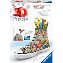 Jouet-Jeux éducatifs-Pot à crayons Sneaker Emoji Puzzle 3D Ravensburger pour enfant dès 8 ans