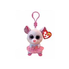 Jouet-Peluche Ty Beanie Boos Clip Nina La souris - TY - Pour Enfant - Rose - Hauteur: 9 cm - Plush - Intérieur