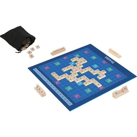 Jeu de société - GIGAMIC - Triolet - Calcul mental - Plateau de jeu en bois - 2 joueurs ou plus BLEU 2 - vertbaudet enfant 