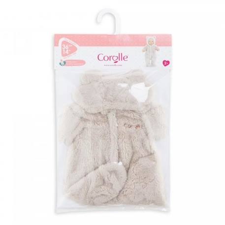 Tenue Pilote Ourson Crème pour Poupon Corolle 36cm - Marque COROLLE - Mixte - A partir de 24 mois BLANC 1 - vertbaudet enfant 